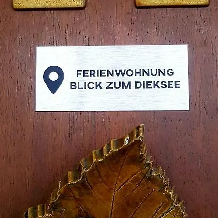 Ferienwohnung Blick Zum Dieksee Apartman *
